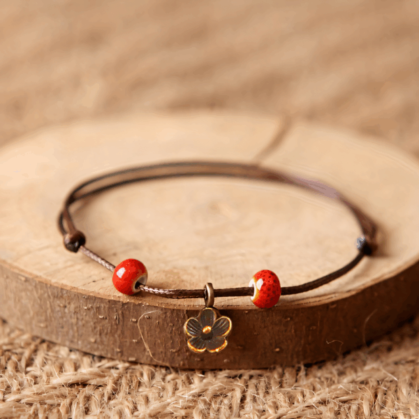 Flower Anklet for Summer